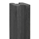 Berton©-E-sleufpaal 10x10 antraciet 10x10x284cm Merwede-serie   