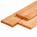 Red Class Wood constructiehout KD 2.8x19.5x400cm 1-zijde geschaafd, 1-zijde ruw te gebruiken als vlonder/constructiehout/boeiplank 1-zijde geschaafd met 2 vellingkanten, 1-zijde fijnbezaagd, gedroogd  