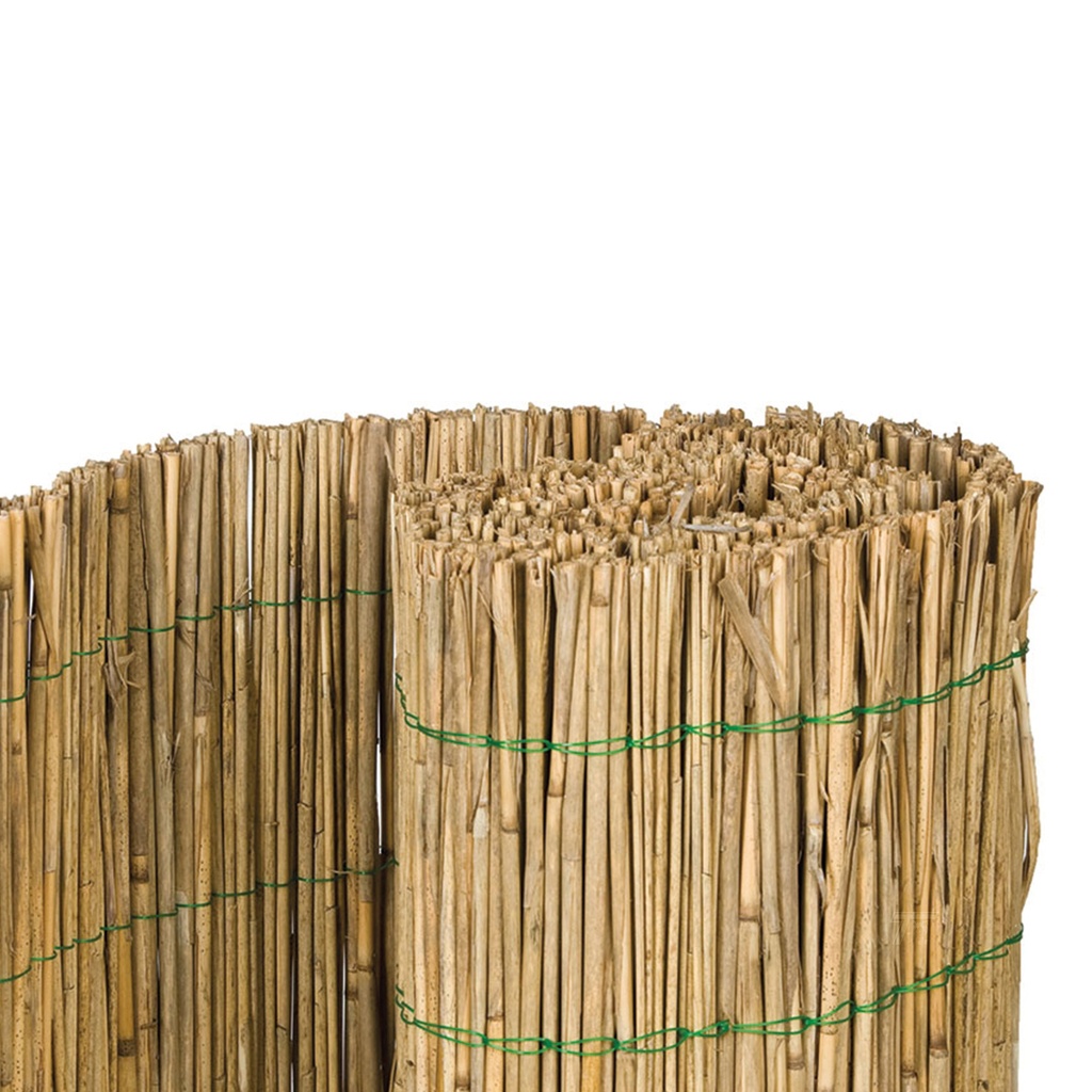 Rieten decoratiematten H200xL200cm dubbelvoudig op rol    