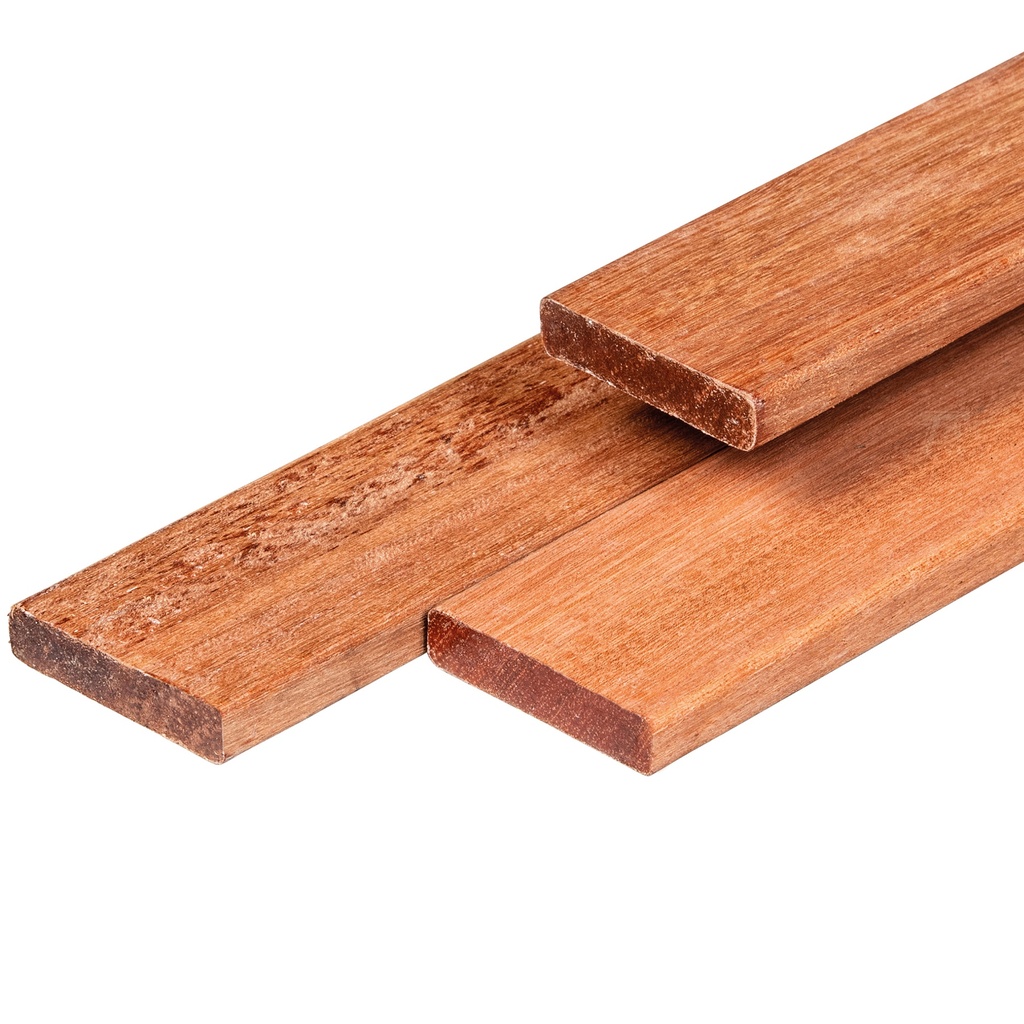 Hardhout timmerhout kunstmatig gedroogd 1.6x7.0x180cm geschaafd 4rh  houtsoort: Keruing  