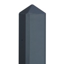 Berton©-paal gecoat, diamantkop 10x10x180cm eindmodel IJssel-serie voor scherm: 90x180  