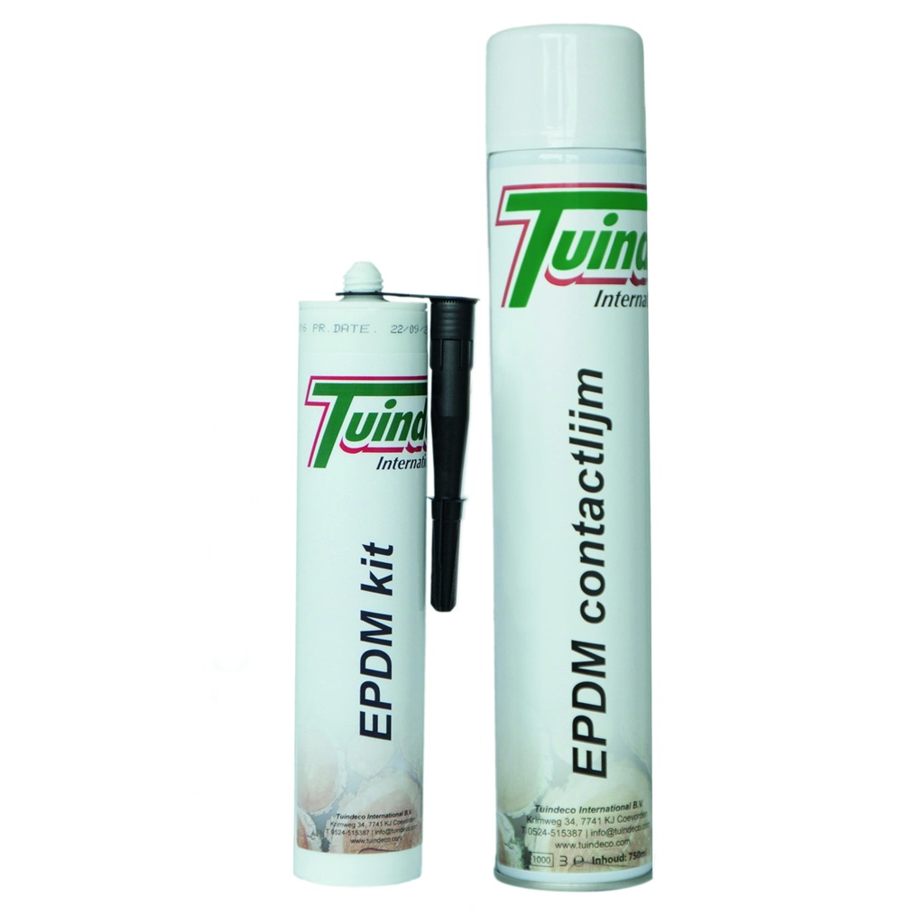 EPDM Contactlijm Kit in koker 0.29ltr    