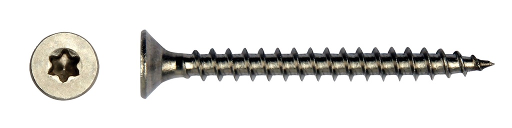 *RVS schroef torx 15 m.boorpunt 3.5x30mm  minimum afname en veelvoud van: 2500 stuks prijs per stuk 